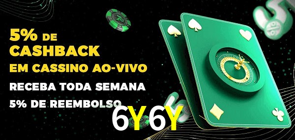 Promoções do cassino ao Vivo 6Y6Y